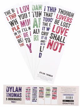 Dylan Thomas Bookmarks Pack 2