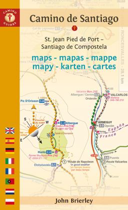 Camino De Santiago Maps 2019: St. Jean Pied De Port - Santiago De Compostela  9781912216086 Front Cover