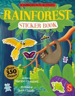 Rainforest Sticker Book  9781912233175 Front Cover