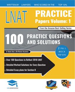 Lnat Practice Papers Volume One