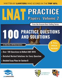 Lnat Practice Papers Volume Two