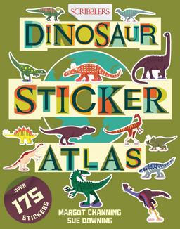 Scribblers Dinosaur Sticker Atlas