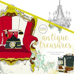 Antique Treasures Kaisercolour: Colouring Book  9781925405262 Front Cover
