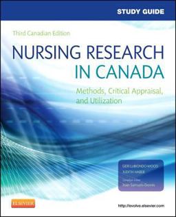 Study Guide for Nursing Research in Canada Study Guide for Nursing Research in Canada