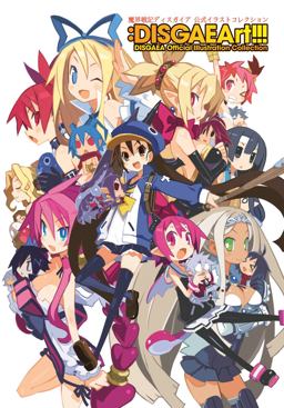 DISGAEArt!!! Disgaea Official Illustration Collection  9781926778501 Front Cover
