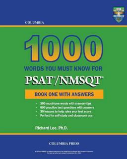 Columbia 1000 Words You Must Know for Psat/Nmsqt