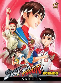 Street Fighter Legends: Sakura Sakura  9781927925737 Front Cover