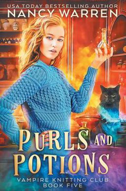 Purls and Potions A Paranormal Cozy Mystery 1st 9781928145547 Front Cover