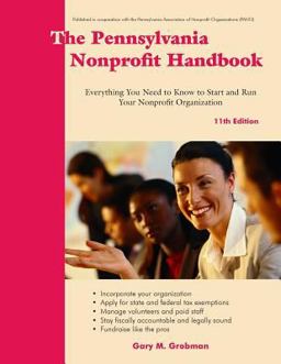 The Pennsylvania Nonprofit Handbook 11th 9781929109753 Front Cover