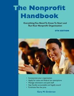 The Nonprofit Handbook 8th 9781929109777 Front Cover