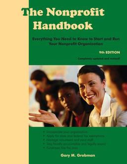 THE NONPROFIT HANDBOOK 9th 9781929109883 Front Cover