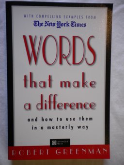 Words That Make a Difference and How to Use Them in a Masterly Way  9781929154050 Front Cover