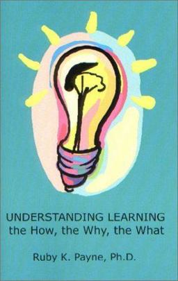 Understanding Learning The How, the Why, the What  9781929229048 Front Cover