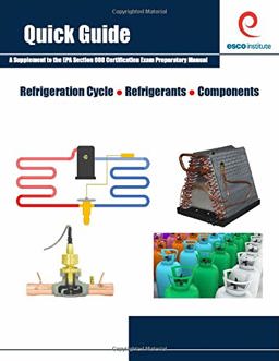 Quick Guide to Refrigeration Cycle, Refrigerants, Components A Supplement to the EPA Certification Exam Preparatory Manual  9781930044517 Front Cover