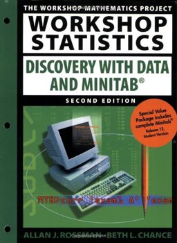 Workshop Statistics Discovery with Data and Minitab + Minitab Software 2nd 9781930190276 Front Cover