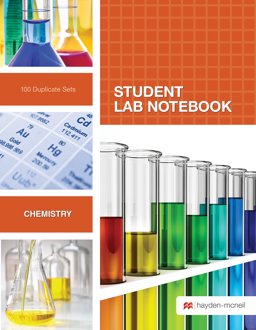 Student Lab Notebook 100 Top Bound Duplicate Pages  9781930882003 Front Cover