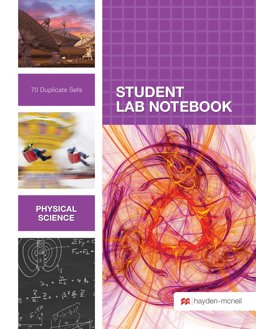 Physical Sciences Student Lab Notebook  9781930882706 Front Cover