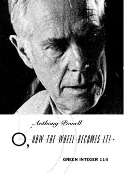 O, How the Wheel Becomes It!  9781931243230 Front Cover