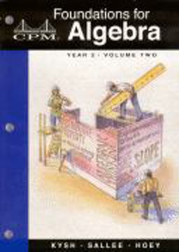 Foundations for Algebra