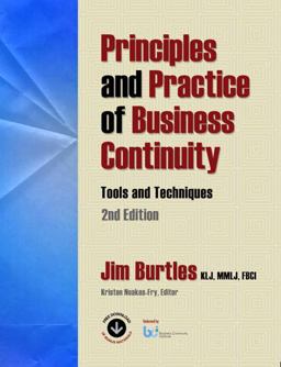 Principles and Practice of Business Continuity (2nd Edition) Tools and Techniques 2nd 9781931332941 Front Cover