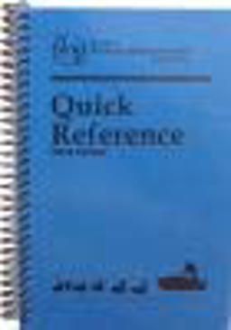 Quick Reference Third Edition  9781931439206 Front Cover