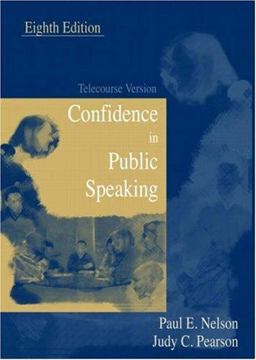 Confidence in Public Speaking 8th 9781931719315 Front Cover