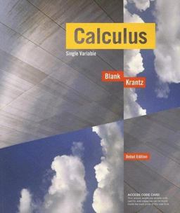 Calculus Single-Variable  9781931914598 Front Cover