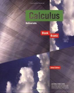 Calculus Multivariable  9781931914604 Front Cover