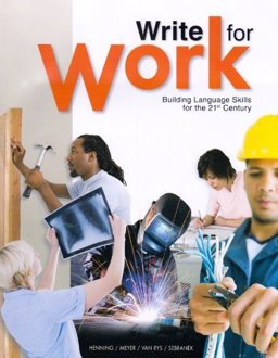 WRITE FOR WORK:BLDG.LANGUAGE S  9781932436303 Front Cover