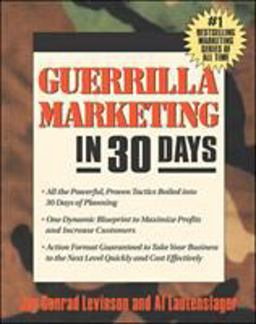 Guerrilla Marketing in 30 Days  9781932531299 Front Cover