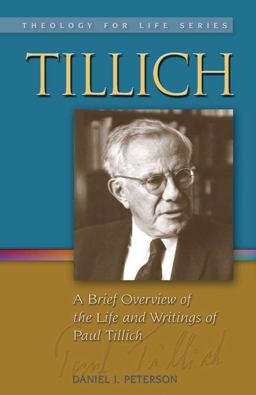 Tillich A Brief Overview of the Life and Writings of Paul Tillich  9781932688863 Front Cover