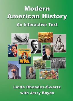 Modern American History An Interactive Text  9781932981223 Front Cover