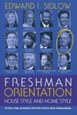 Freshman Orientation House Style and Home Style  9781933116655 Front Cover