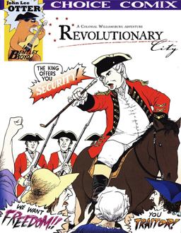 Revolutionary City A Colonial Williamsburg Adventure  9781933122373 Front Cover