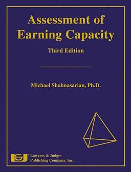 Assessment of Earning Capacity 3rd 9781933264974 Front Cover