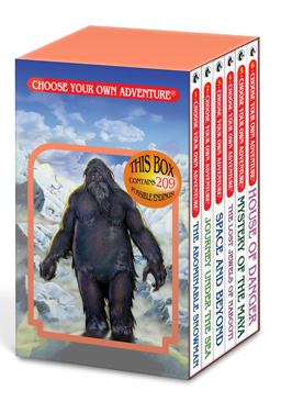 Choose Your Own Adventure 6 Book Boxed Set #1 The Abominable Snowman, Journey under the Sea, Space and Beyond, the Lost Jewels of Nabooti, Mystery of the Maya, House of Danger  9781933390918 Front Cover