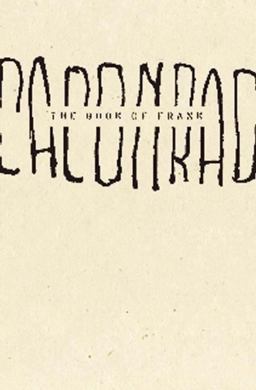 Book of Frank  9781933517490 Front Cover