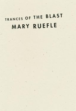 Trances of the Blast  9781933517919 Front Cover