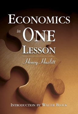 Economics in One Lesson  9781933550213 Front Cover