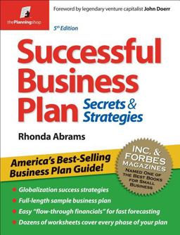 Successful Business Plan Secrets and Strategies 5th 9781933895147 Front Cover