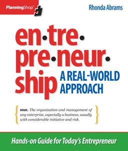 Entrepreneurship: a Real-World Approach  9781933895260 Front Cover