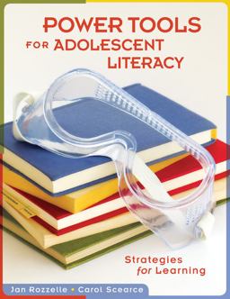 Power Tools for Adolescent Literacy Strategies for Learning  9781934009352 Front Cover