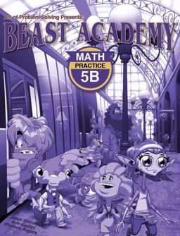 Beast Academy Practice 5B  9781934124635 Front Cover