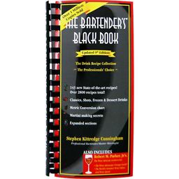 Bartender's Black Book 9th 9781934259177 Front Cover