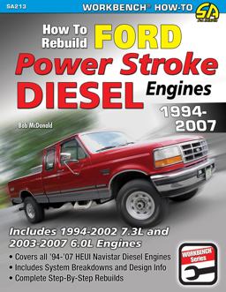 How to Rebuild Ford Power Stroke Diesel Engines 1994-2007  9781934709610 Front Cover