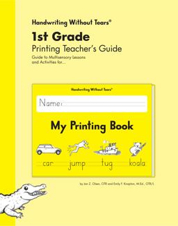 1st Grade Printing Teacher's Guide