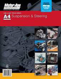 A4 Steering and Suspension Motor Age Training Self Study Guide  9781934855638 Front Cover