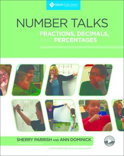 Number Talks: Fractions, Decimals, and Percentages; a Mulitmedia Professional Learning Resource  9781935099758 Front Cover