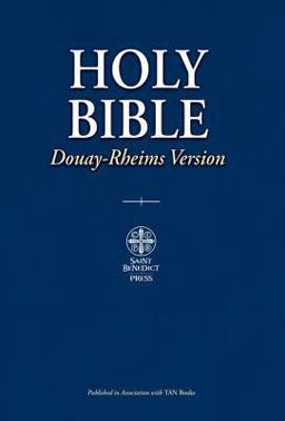 Holy Bible Douay Rheims Version Standard Size Paperback  9781935302056 Front Cover