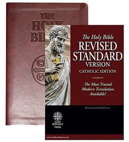 Holy Bible Revised Standard Version The Most Trusted Modern Translation Available!  9781935302094 Front Cover